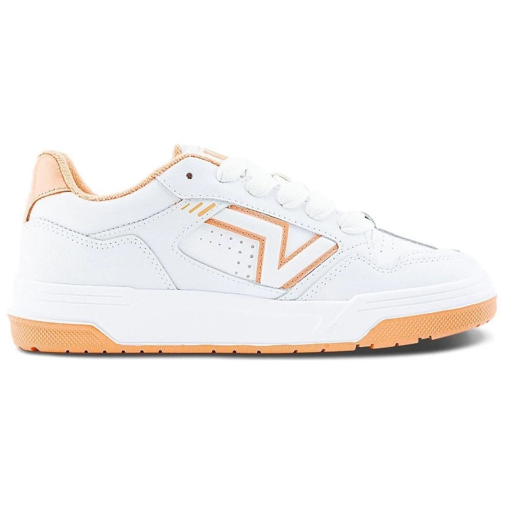 Vans Upland 'White Orange' Shoes VN000D1HZ34 Mens 11.5 Womens 13 NEW with Box - Picture 2 of 5